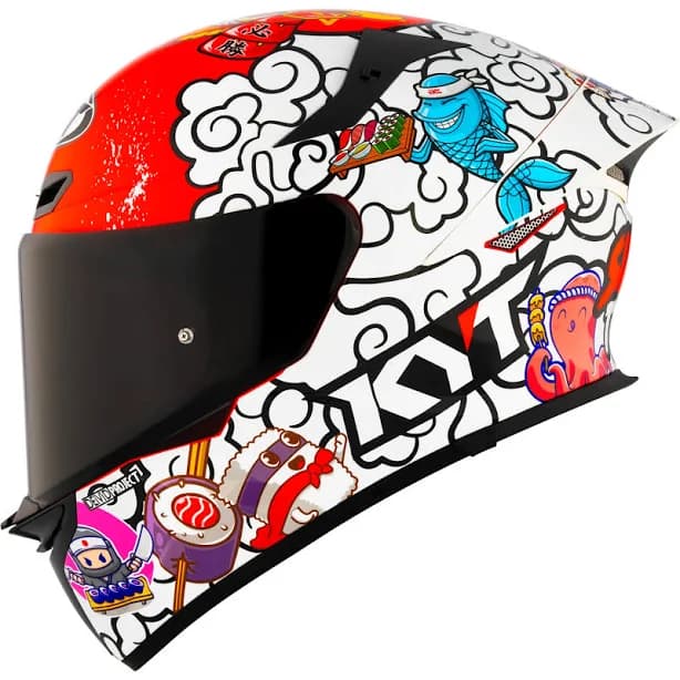 KYT TT-Revo Full Face Special Edition Motorcycle Helmets