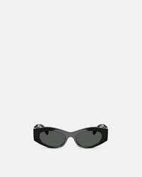 Medusa Biggie Cat-Eye Sunglasses Black | VERSACE US