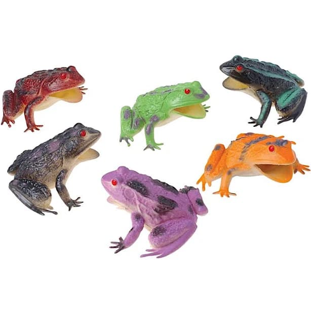dollardays Case of 96 Toy Frogs