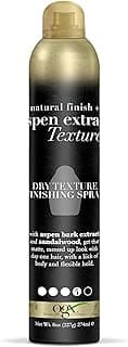OGX Natural Finish Aspen Extract Dry Texture Hair Spray, 8 Ounce