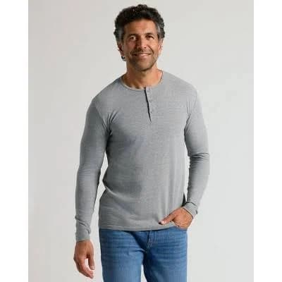 True Classic Classic Long Sleeve Henley