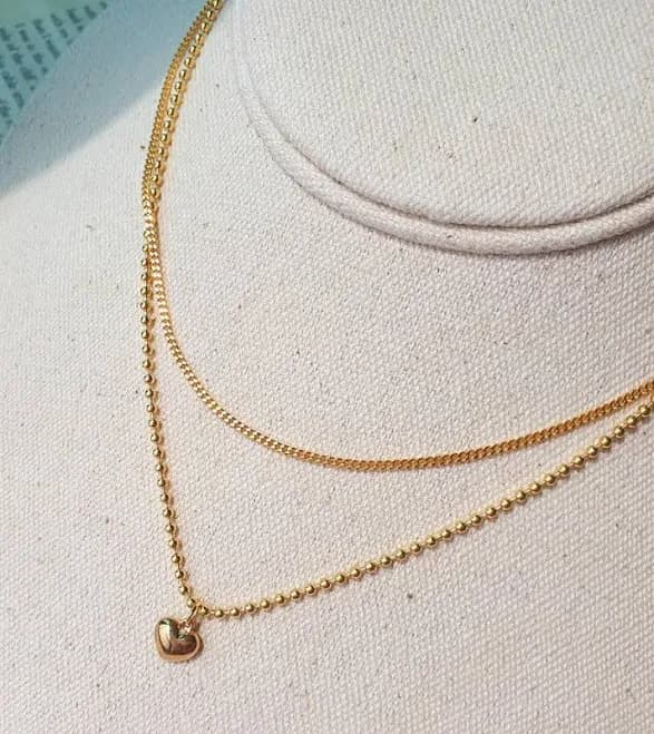 Heart Double Choker