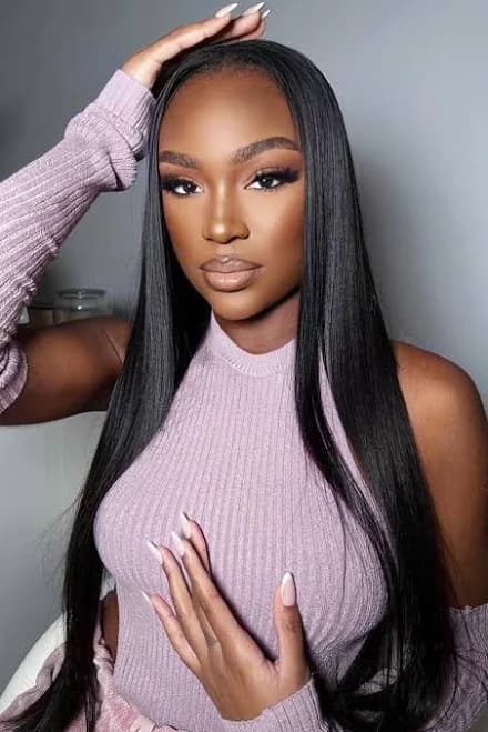 13*6 HD Lace Sliky Long Straight Wig