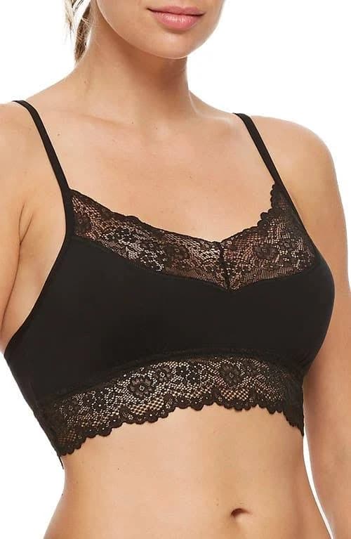 Montelle Intimates BodyBliss Breeze Lace Trim Bralette