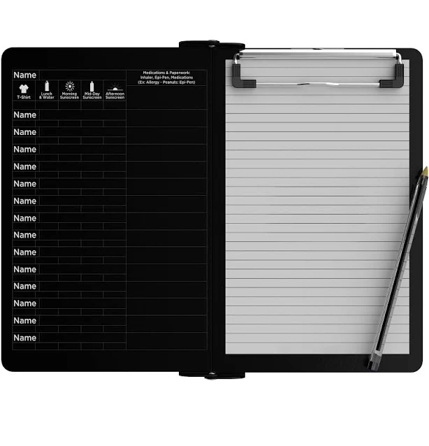 Folding Memo ISO Clipboard
