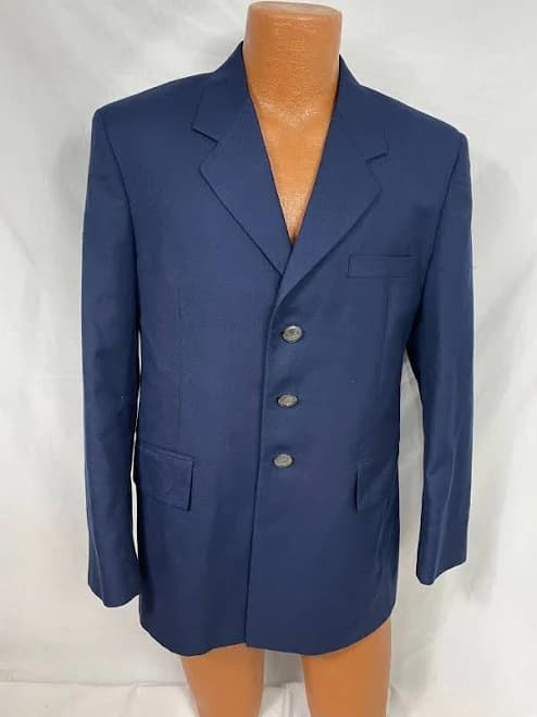 Men's Us Air Force Usaf Service Dress Coat Jacket Uniform Blue 1620