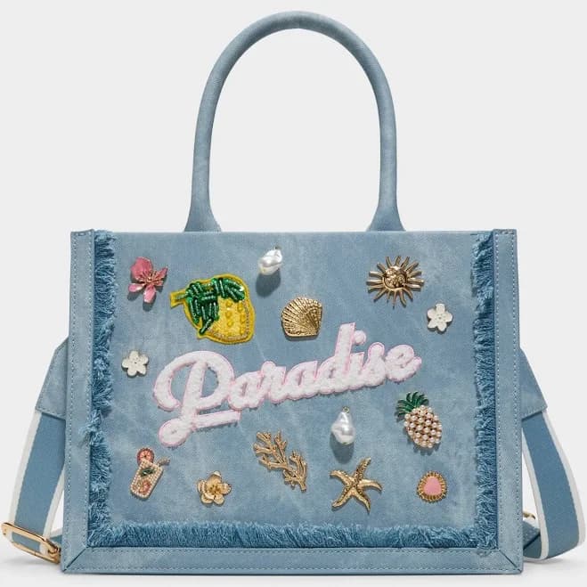 ALDO Women's Paradise Denim Tote