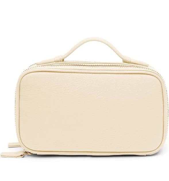 Leatherology Daily Small Travel Case Makeup Brush Holder