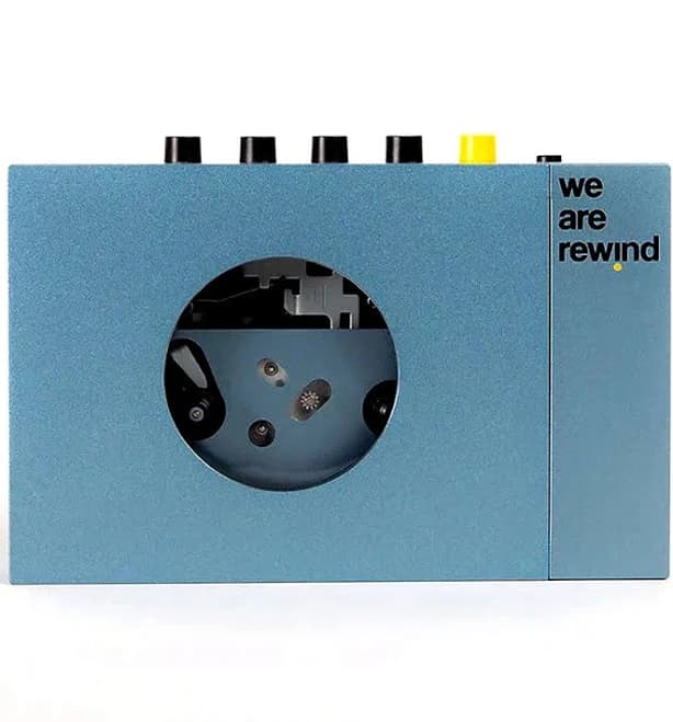 We Are Rewind Portable Cassette Player