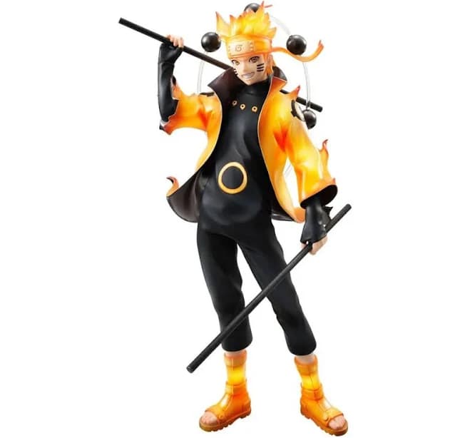 Megahouse Figurines Naruto Shippuden Naruto Uzumaki Six Paths Sage Mode 15th Anniversary
