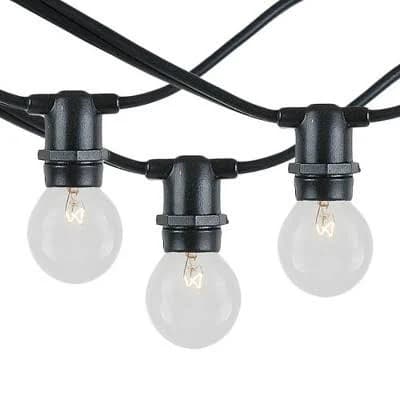 Novelty Lights 25 Feet G40 Heavy Duty Outdoor Globe String Lights