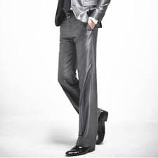 Casual Men's Personalized Classic Flared Pants Party Trousers Wedding Formal New | eBay
