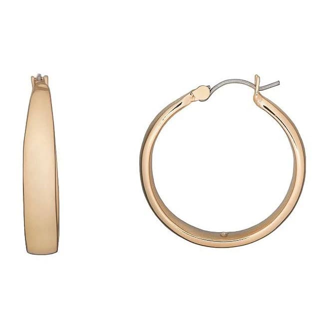 Chunky Hoop Earrings