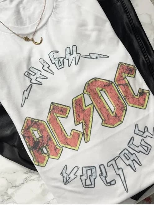 Vintage Feel AC/DC/T-Shirt