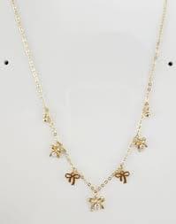Buy Piu Jewels Adjustable Choker Charm Pookie Pendant for Women and Girls Fashion Long Chain with Pendant for Women | Gold Tone Chain Pendent Necklace | Birthday Gift for girls and women |