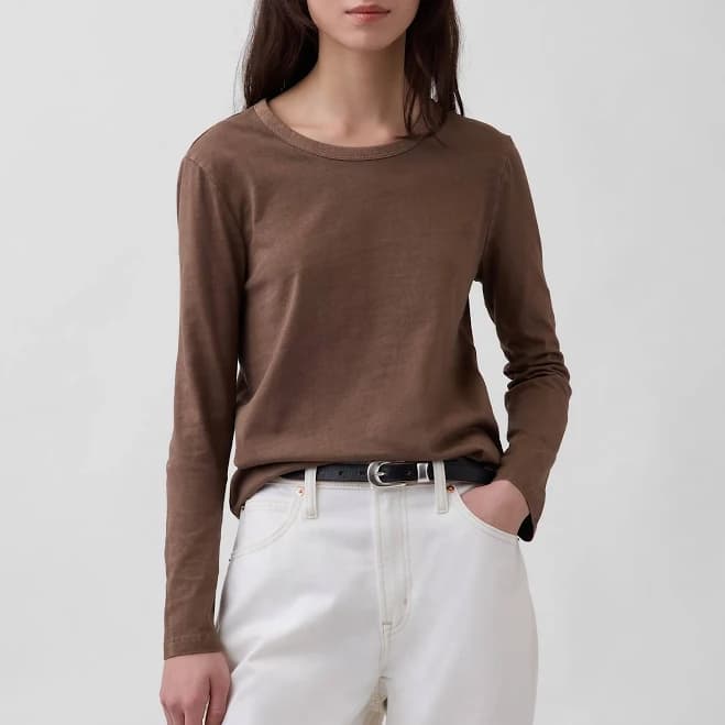 Gap Women's Organic Cotton Vintagesoft T-Shirt