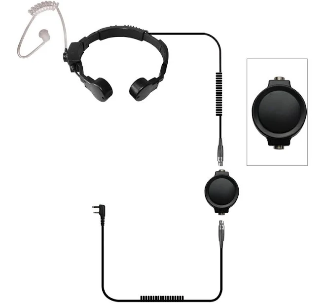 Code Red Assault-MOD Tactical Throat Mic Headset