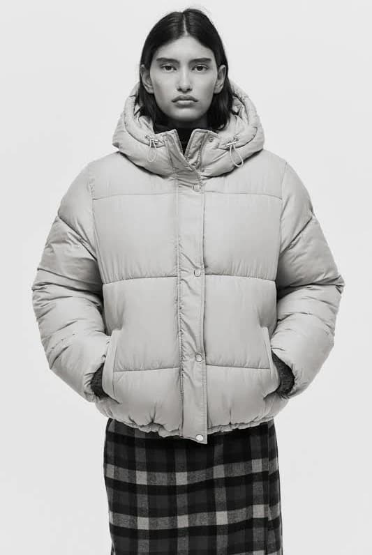 H&M Ladies Hooded Puffer Jacket