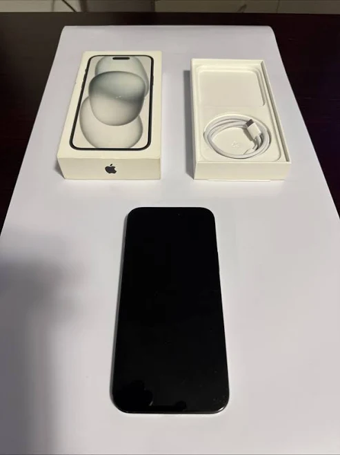 I Phone 15 Plus With The Tik Tok App.