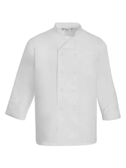 Mesh Back Long Sleeve Chef Coat
