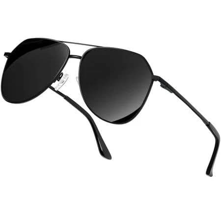 Kanastal Polarized Aviator Sunglasses for Men Women Classic Mirrored Lens UV Protection Golf Fishing Climbing Sun Glasses