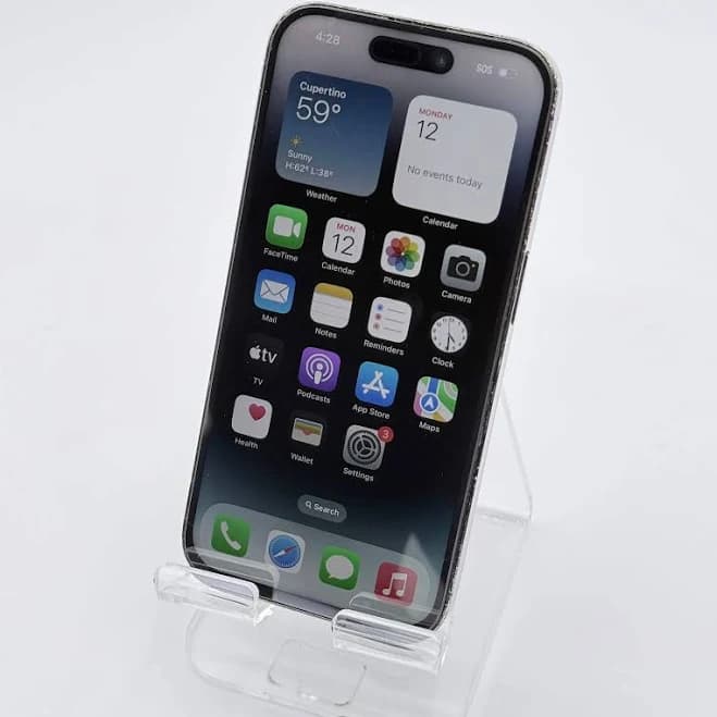 Unlocked Apple Iphone 14 Pro 128gb Black A2650 Read