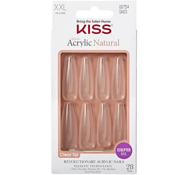 Kiss Salon Acrylic Natural Nails