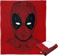 Northwest Deadpool Silk Touch Throw Blanket, 50" x 60", Flourishing Deadpool : Amazon.sg: Home