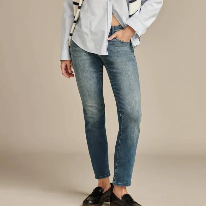 Lucky Brand Women's Sweet Straight Leg Jeans