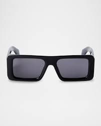 Palm Angels Men's Willow Acetate Rectangle Sunglasses | Neiman Marcus