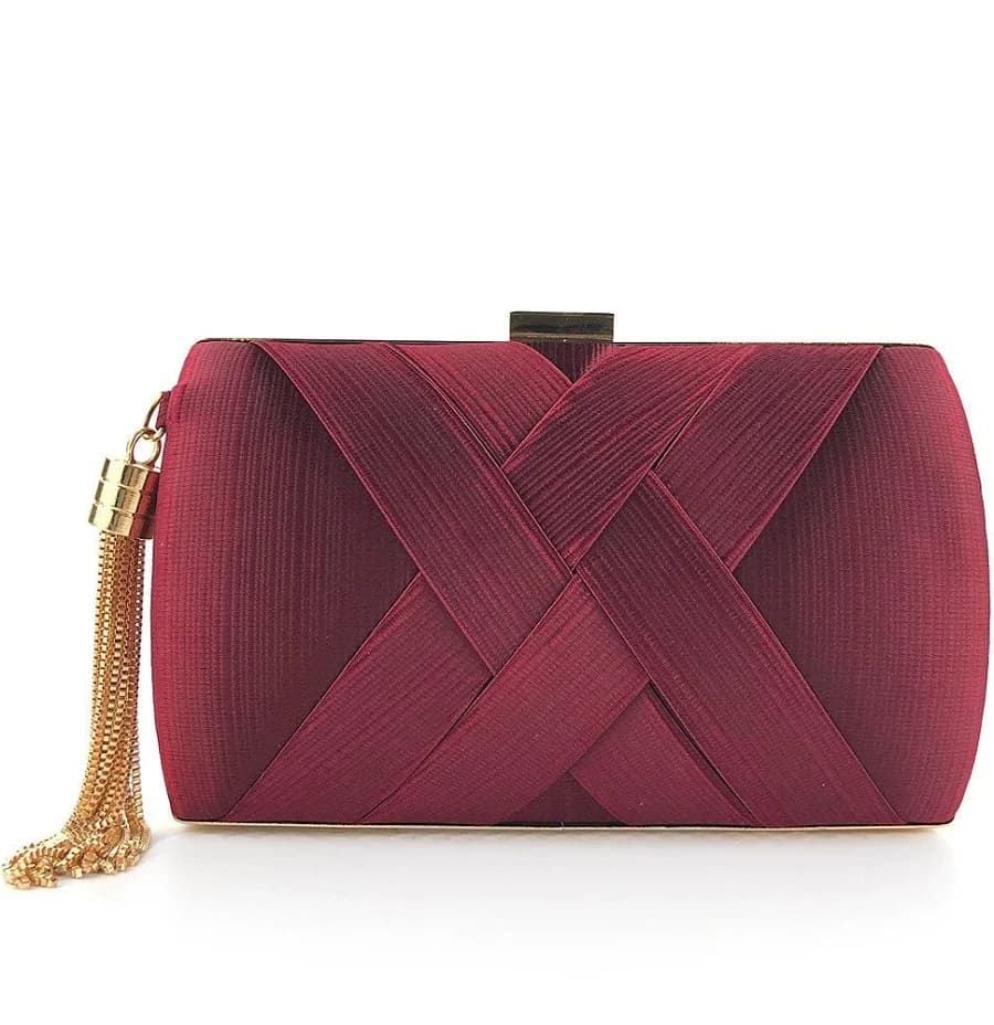 Elegant Tassel Clutch