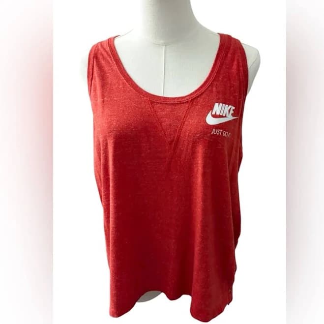 Nike Sportswear Womens Gym Vintage Tank Top Sail