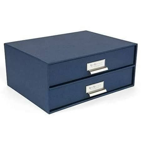 Bigso Birger 2-Drawer Document Storage Box