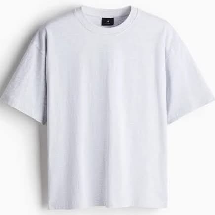 H&M Men's Oversized Cotton T-Shirt