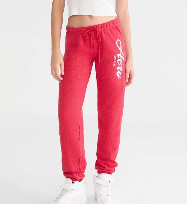 Aeropostale Women's Cotton Jogger Sweatpants