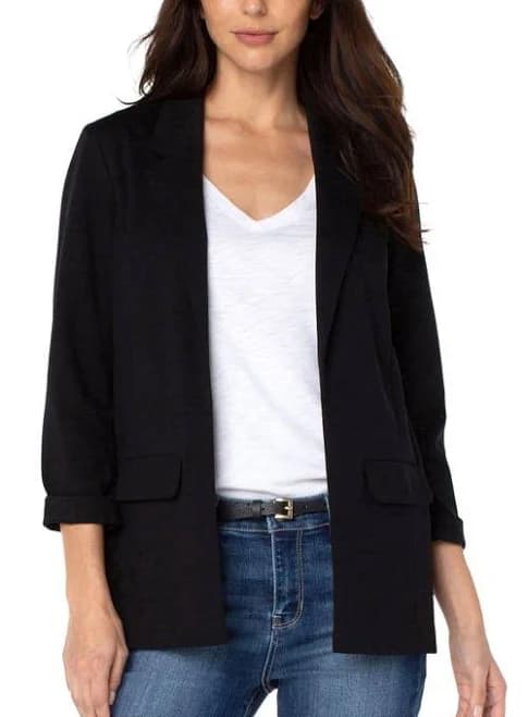 Women's Liverpool Boyfriend Blazer with Princess Darts