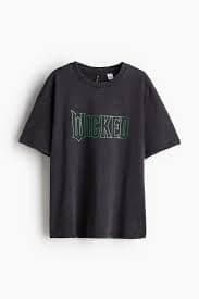 Women's Vintage black/Wicked Boxy Printed T-shirt | H&M US