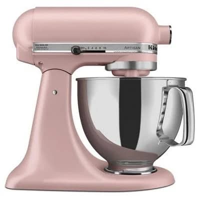 KitchenAid Artisan Series 5-Quart Tilt-Head Stand Mixer, Dried Rose (KSM150PSDR)