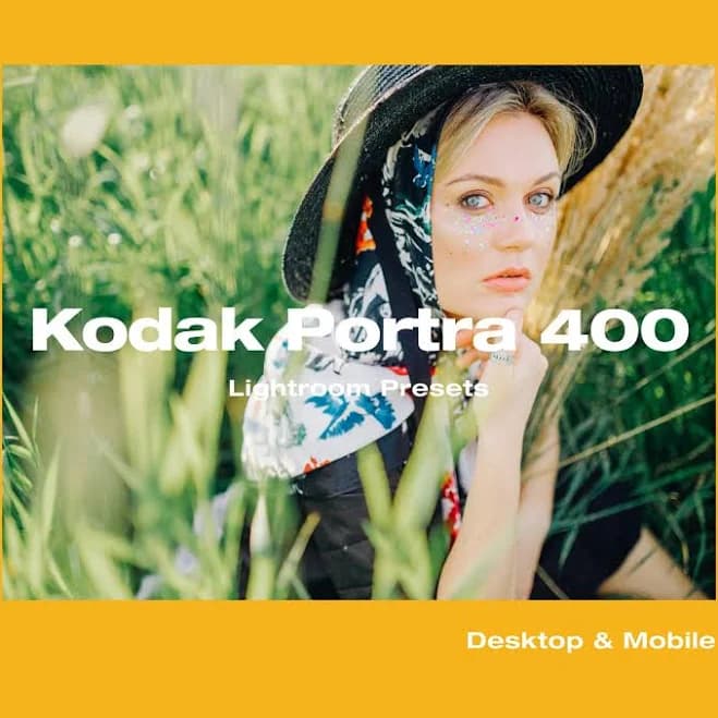 Kodak Portra 400 Lightroom Presets, Film Look (Desktop & Mobile)