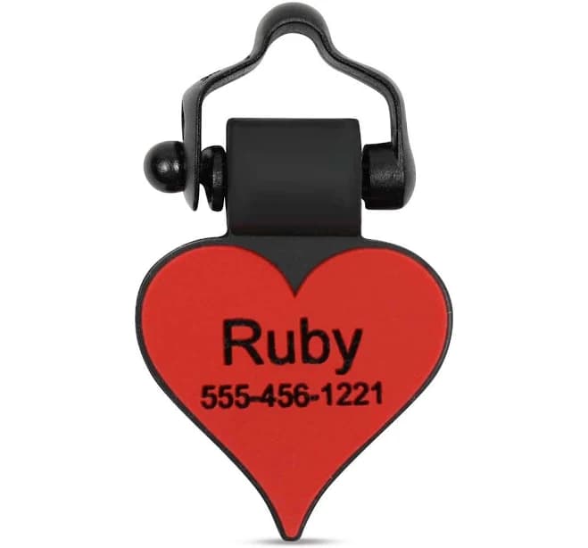 Red Heart Durable Silent Dog Tags