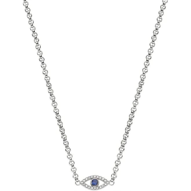Evil Eye Silver Necklace