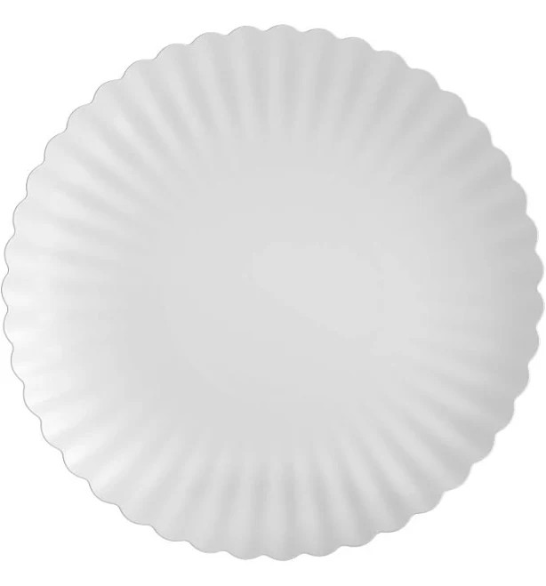 10.5 In. Scalloped Paper Plates
