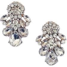 Amazon.com: Gold Tone Art Deco Antique Vintage Style Rhinestone Crystal Wedding Bridal Prom Earrings: Clothing, Shoes & Jewelry