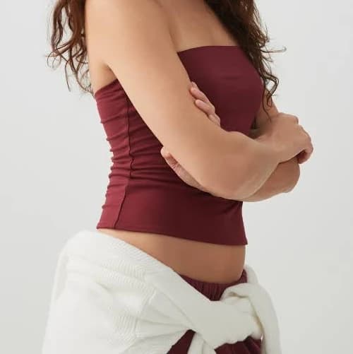 Ardene Women's Eco-Conscious Double Layer Tube Top