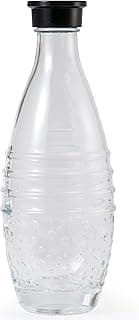 Glass Carbonating Bottle fits SodaStream Aqua Fizz, Crystal, and Penguin Sparkling Water Machines, Not for Plastic Bottle Machines
