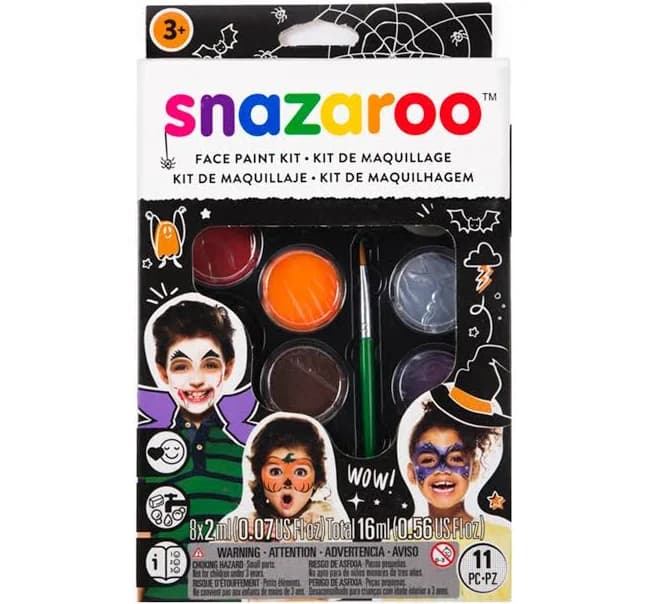 Snazaroo Halloween Face Paint Kit