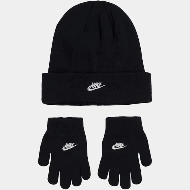 Kid's Nike Futura Beanie and Glove Two Piece Grade School Set