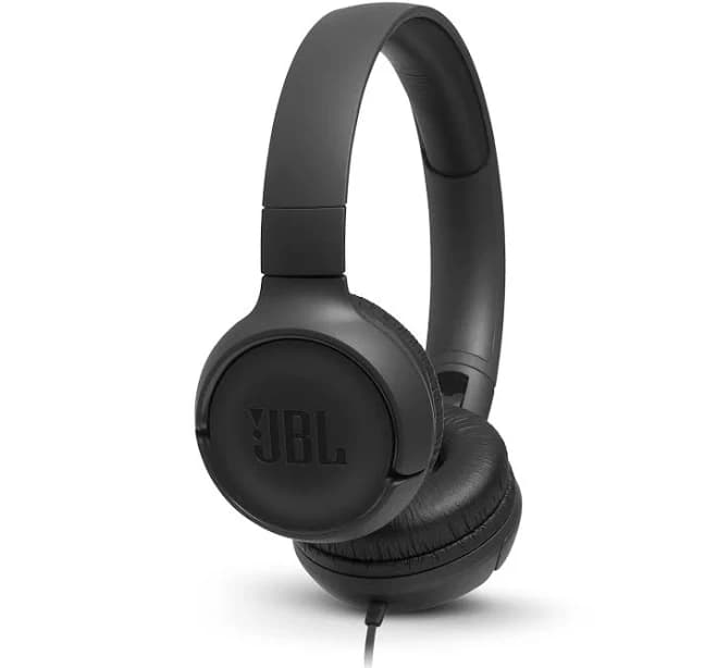 JBL Tune 500 Wired On-Ear Headphones
