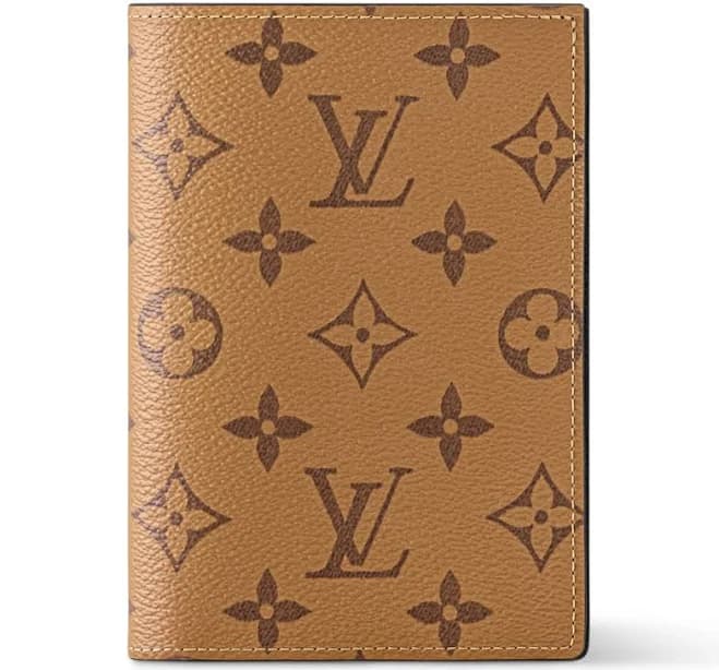 Louis Vuitton Passport Cover Monogram Reverse Canvas