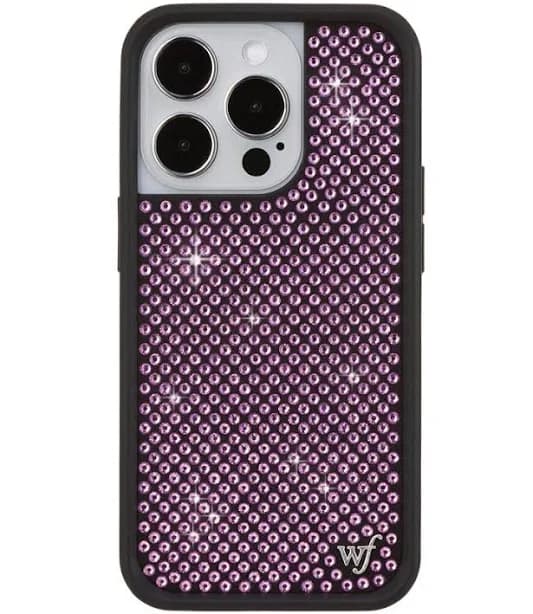 Wildflower Rhinestone iPhone case